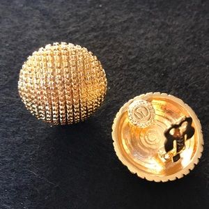Last Chance St. John Vintage Gold Earrings